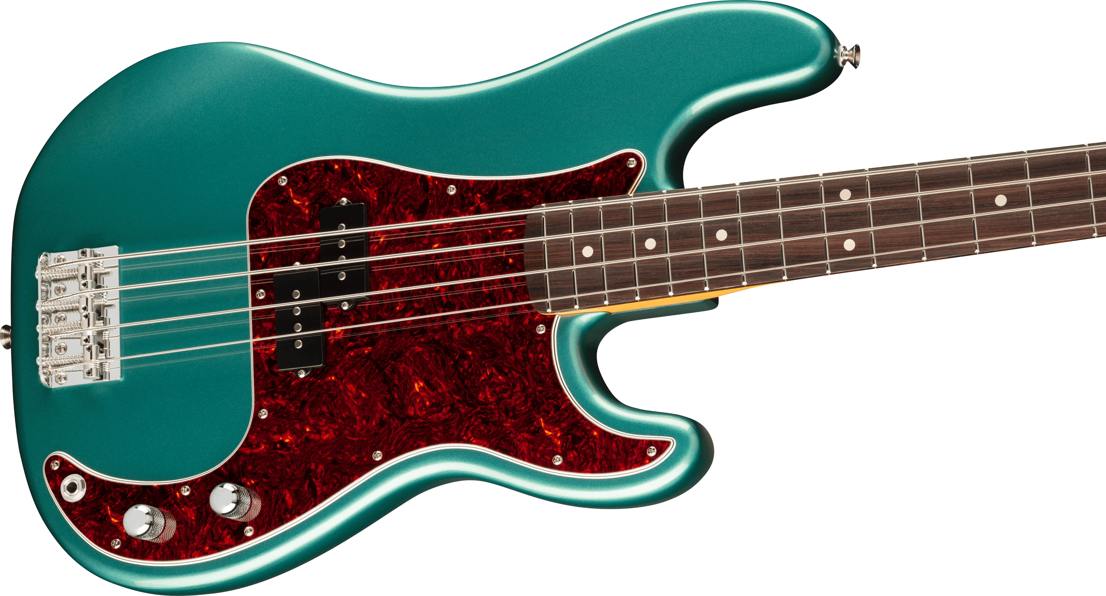 American Professional Classic Precision Bass RW Faded Sherwood Green Metallic