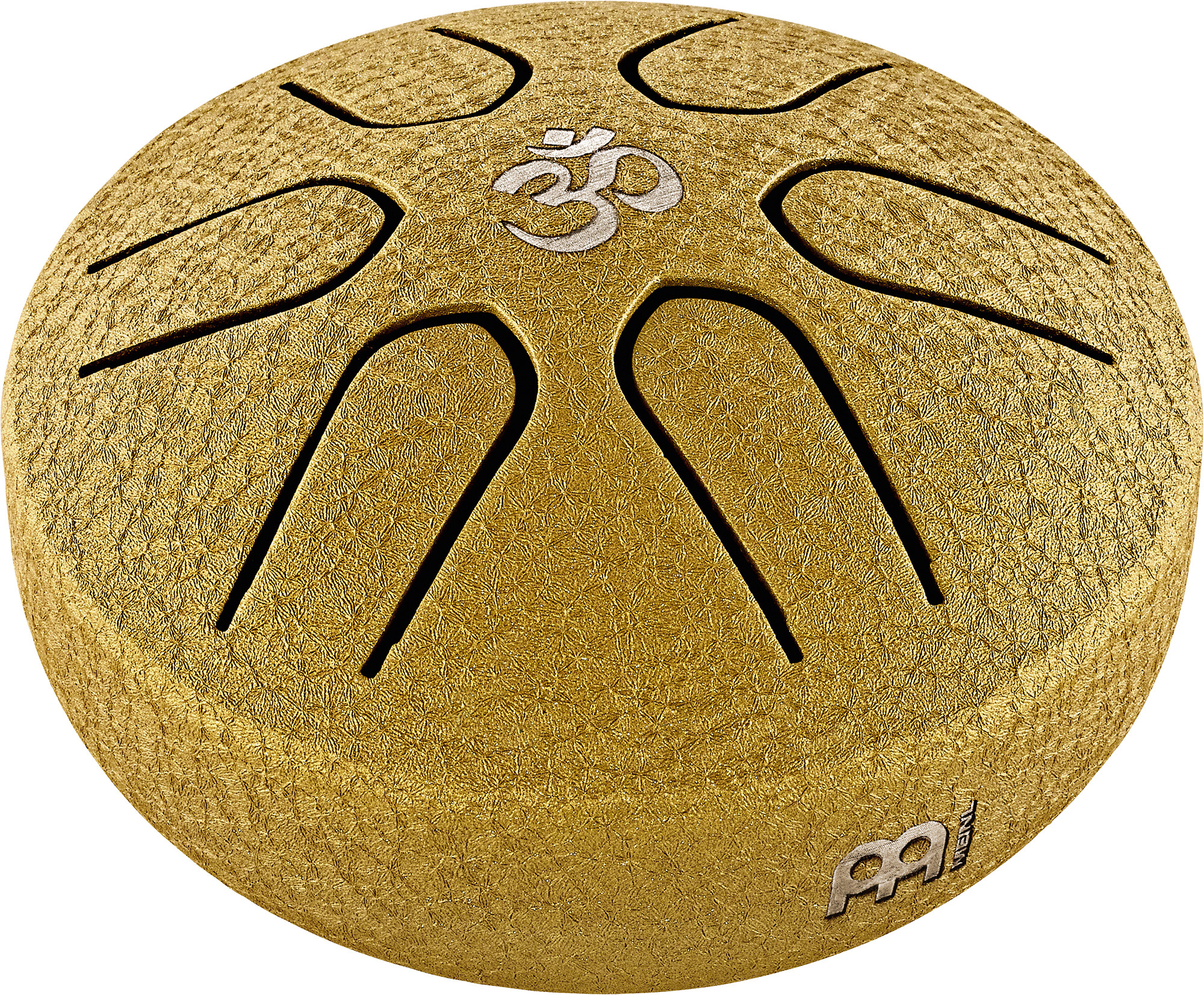 Sonic Energy Pocket Steel Tongue Drum A Dur, 6 Töne - Gold, Venusblume / 3"/7,6 cm