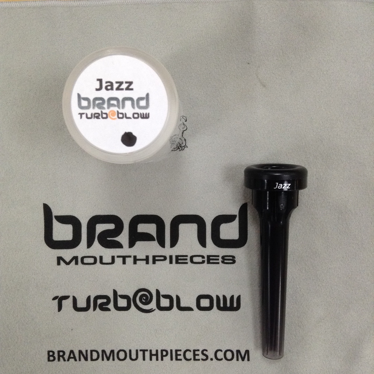 Kunststoffmundstück für Trompete Modell BM Jazz S, schwarz, TURBOBLOW