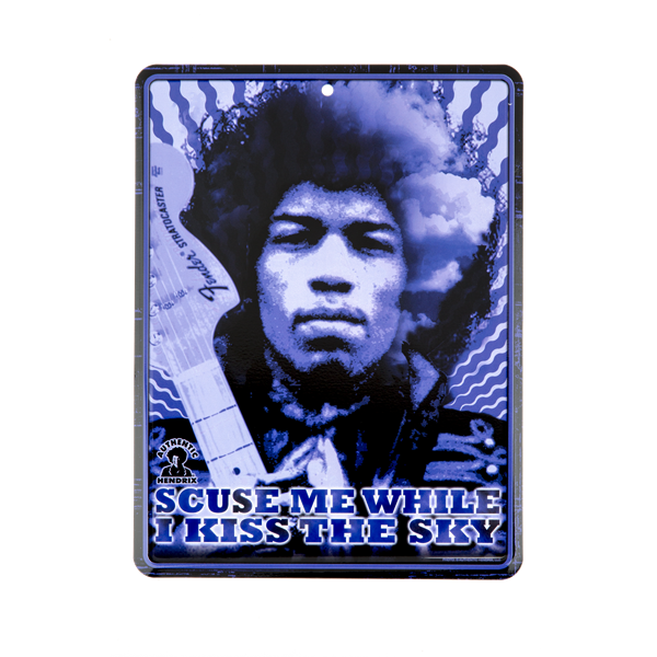 Jimi Hendrix Kiss the Sky Sign