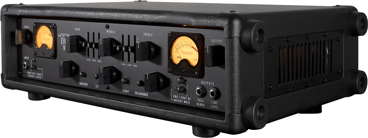 UK-ABM-750-EVO-V ABM - 750w hybrid head Made In UK, mit double VU meter