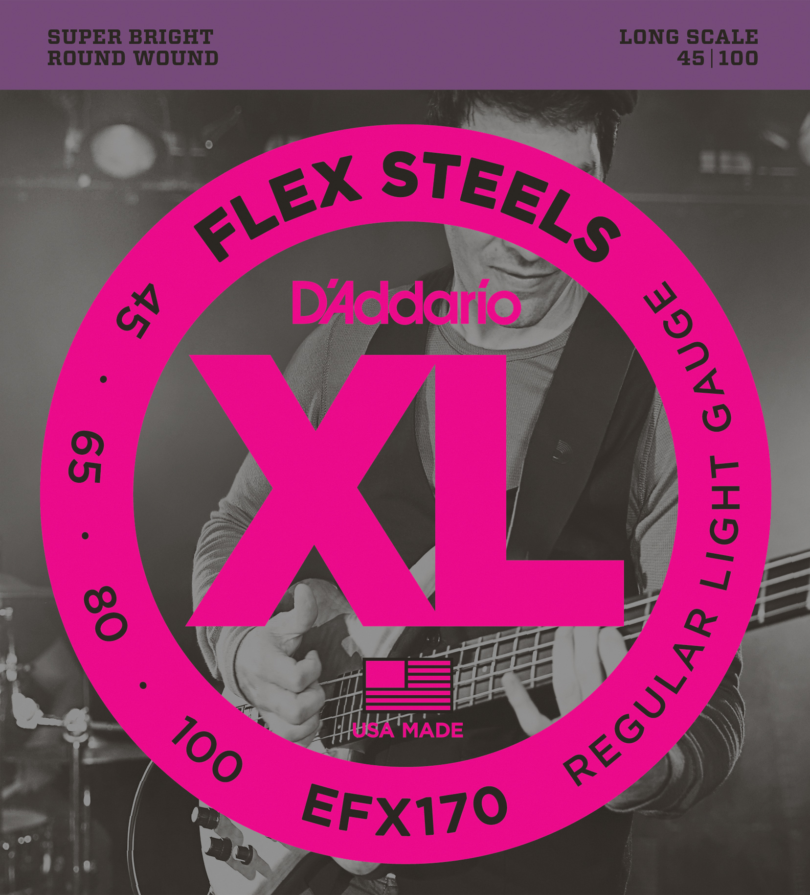 EFX170 Flex Steels long,045-100