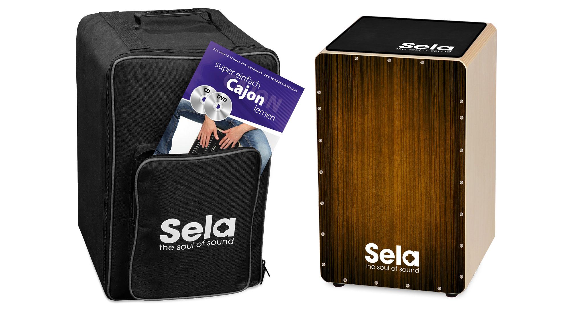 Varios Cajon Brown Bundle inkl. Rucksack/Sitzauflage/Schule