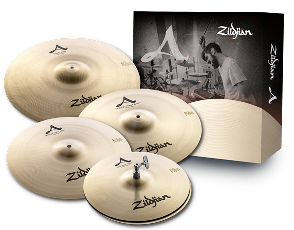 Beckenset, A Zildjian, A391 Cymbal Pack, 14H/16+18Cr/21R