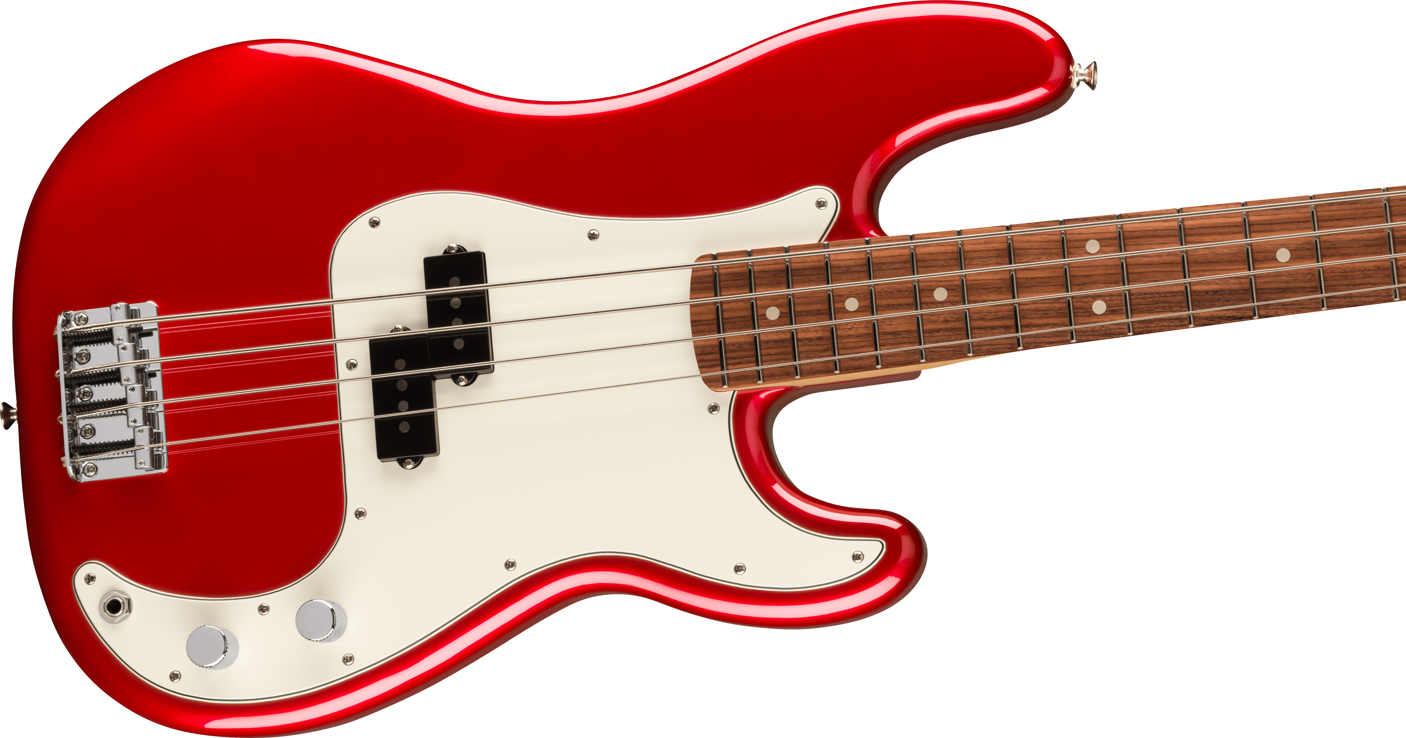 Player Precision Bass PF Candy Apple Red