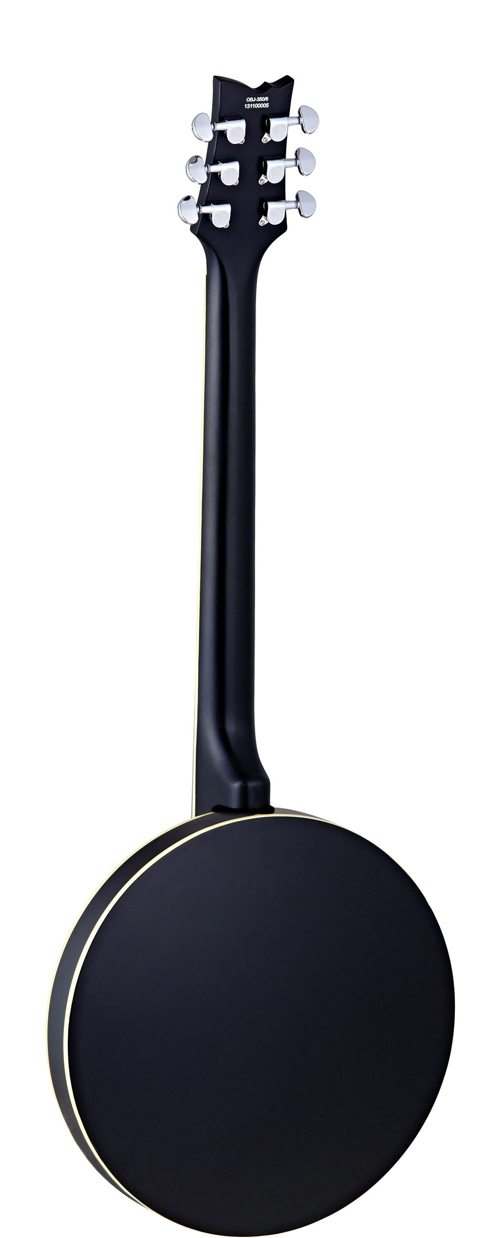 OBJ350/6-SBK, 6-String Banjo black finish matt