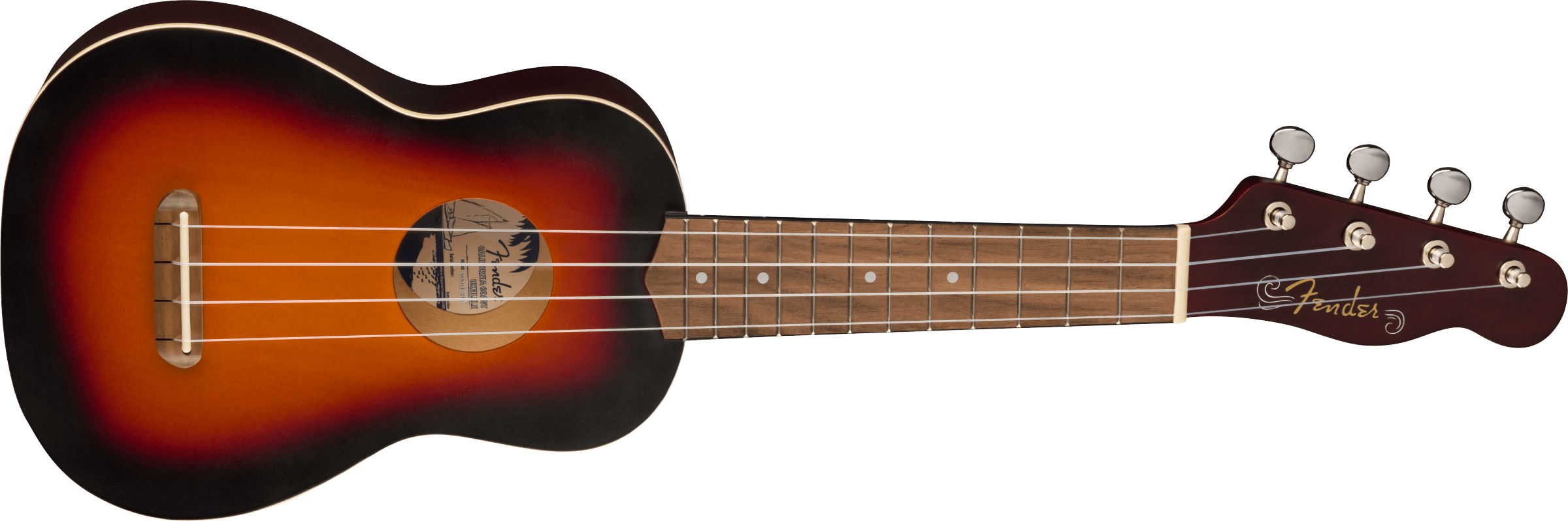 Venice Soprano Uke 2-Color Sunburst