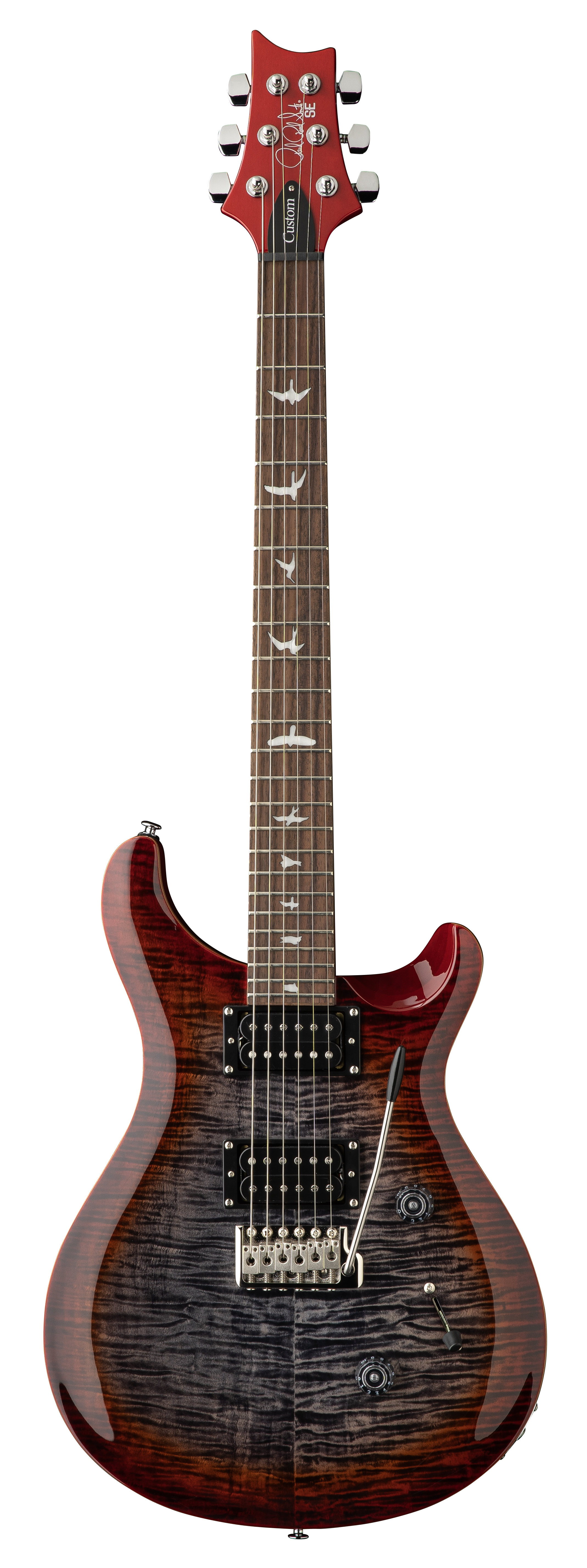 SE Custom 24 Charcoal Cherry Burst
