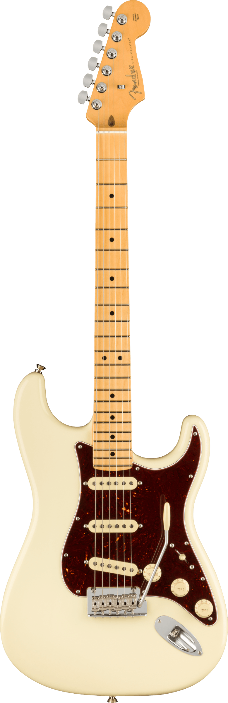 American Professional II Stratocaster Maple Fingerboard, Olympic White