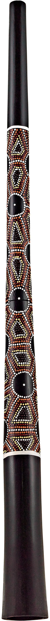 Sonic Energy Sliced Pro Didgeridoo, dot-painted, Tuning E