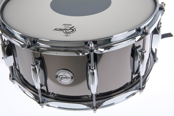 Black Nickel over Steel Snare 14x6,5 Full Range Black Nickel over Steel Snare 14x6,5 Full Range