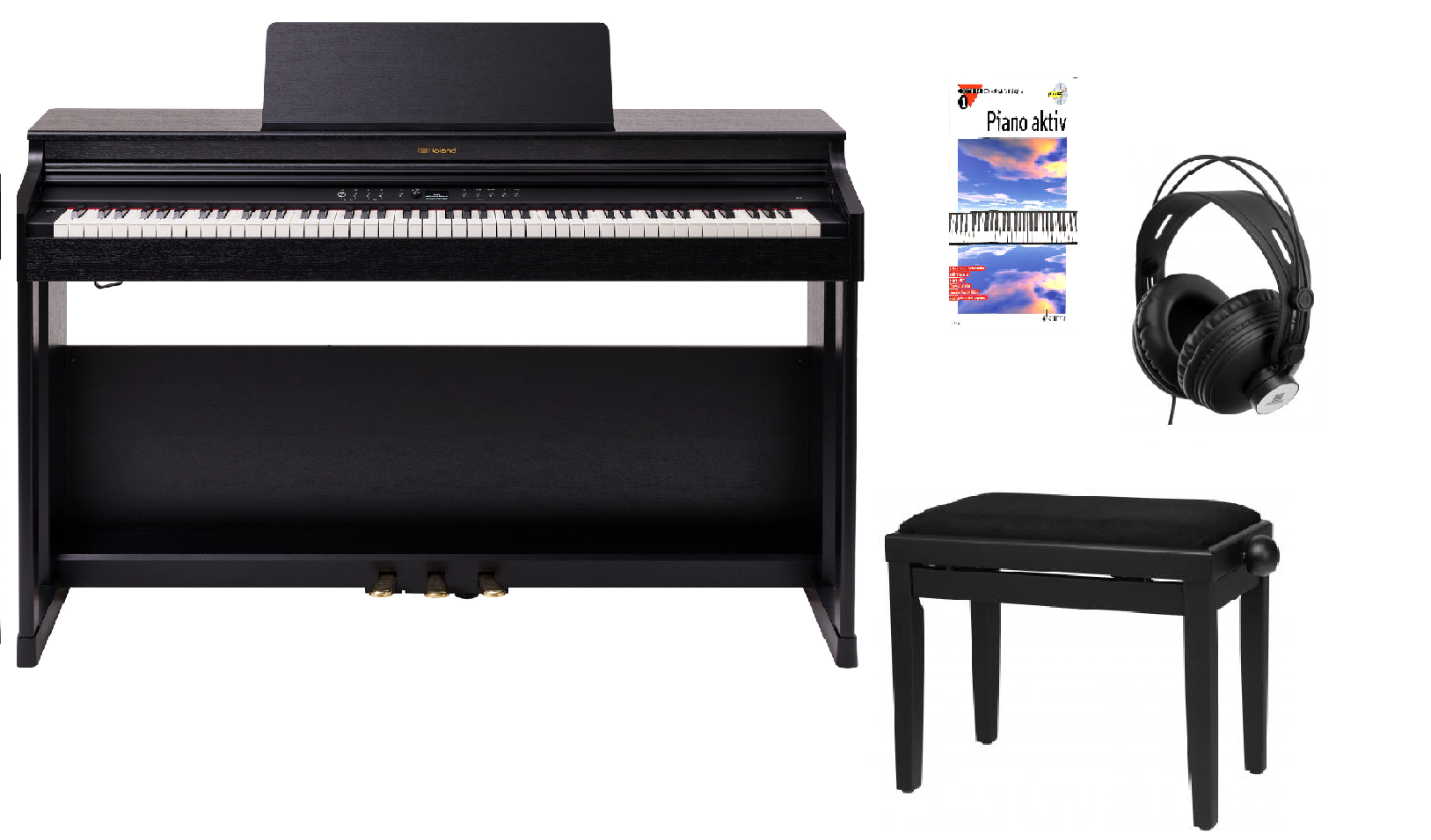 RP-701 CB Schwarz matt Home Set