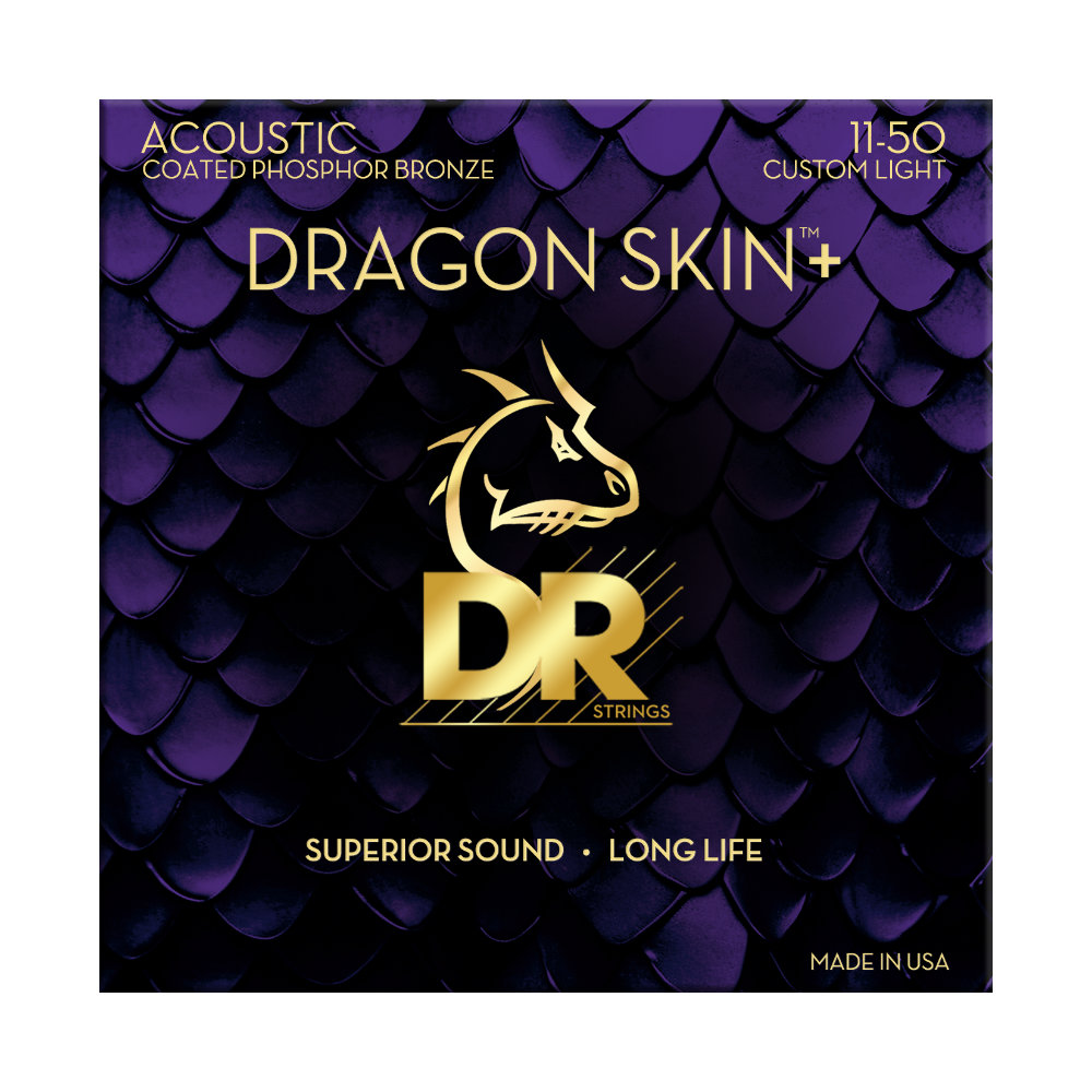 DRAGON SKIN+ Custom light Phospor Bronze 11-50