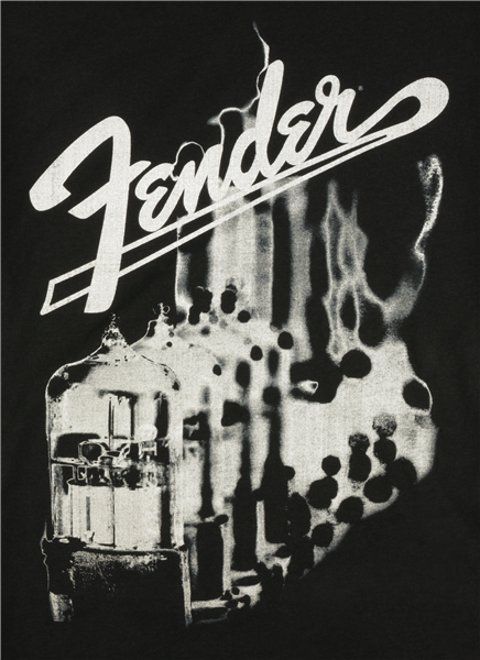 Fender® Tubes T-Shirt  Black S Größe S