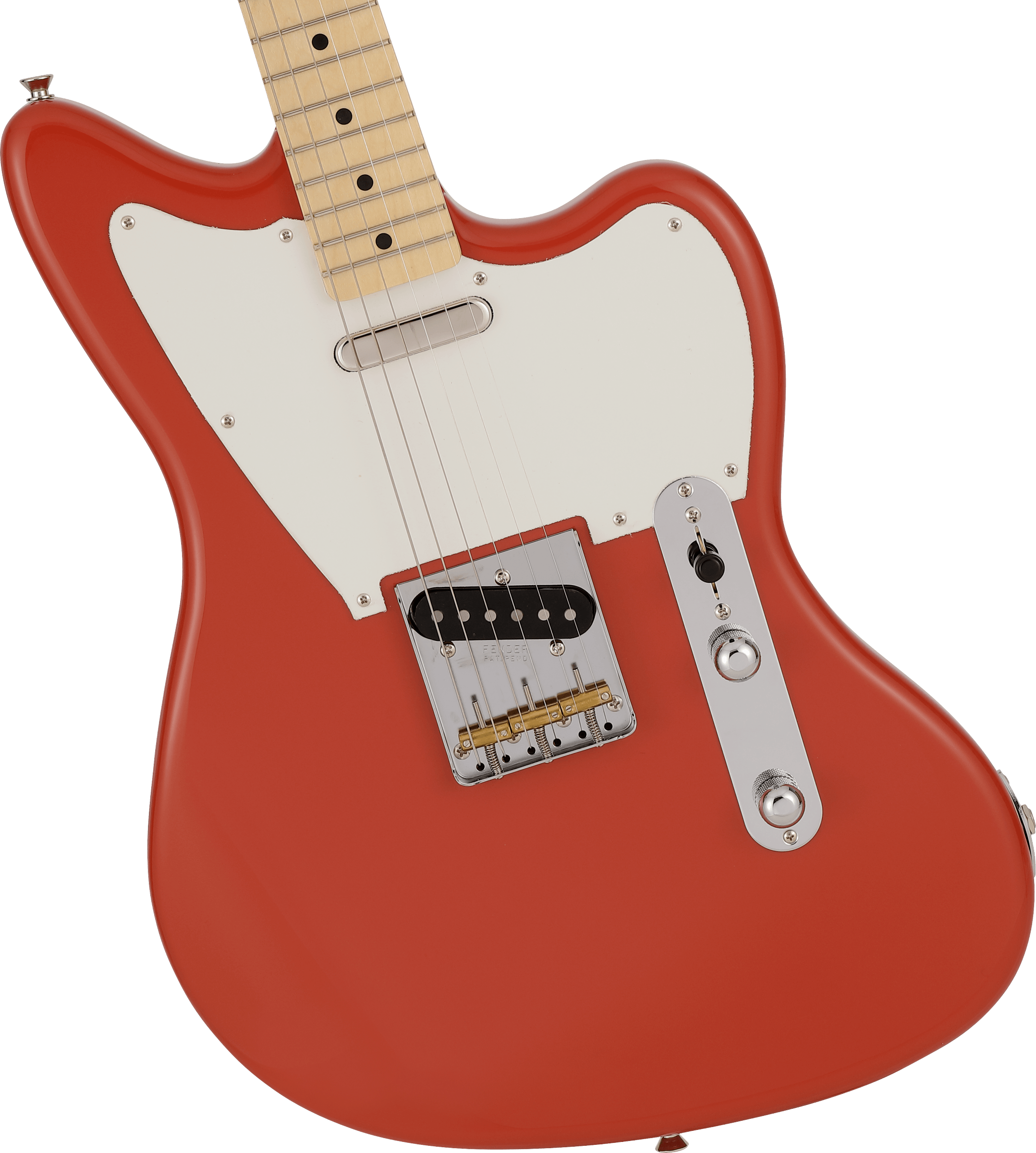 Made in Japan Offset Telecaster, Fiesta Red, MN