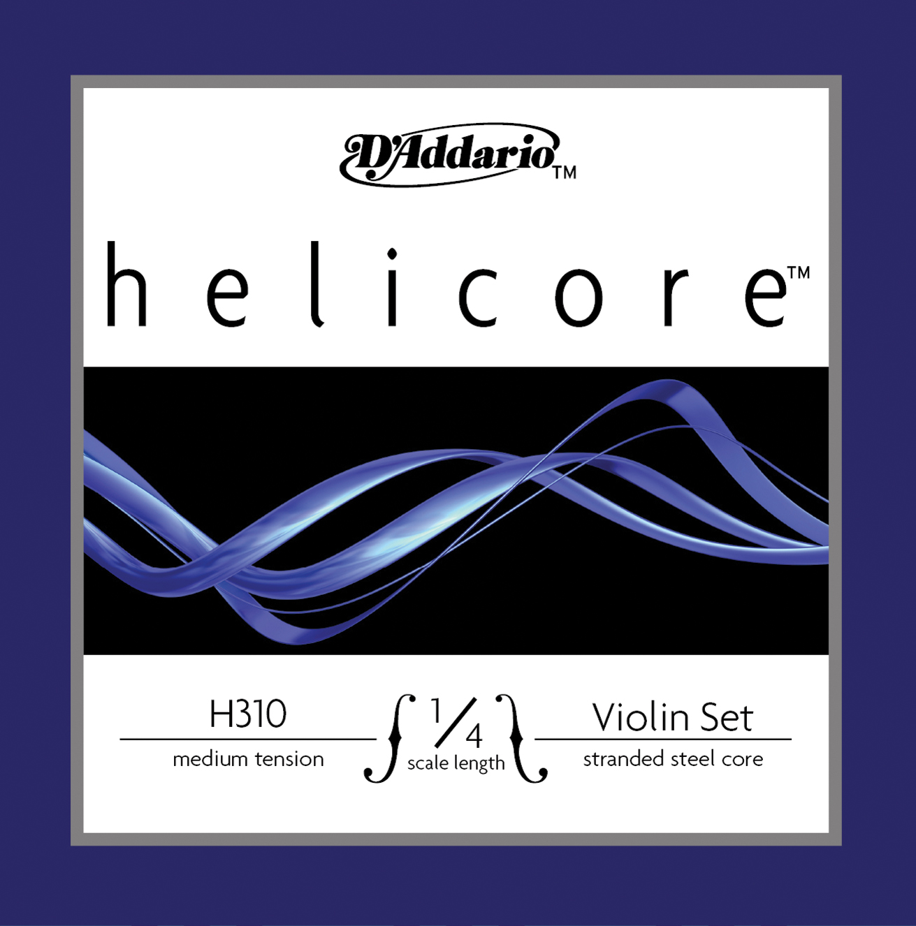 Helicore Violine Satz 1/4 mittel
