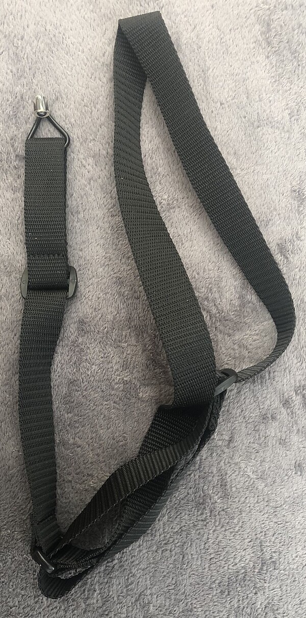 Nylongurt Schallloch schwarz