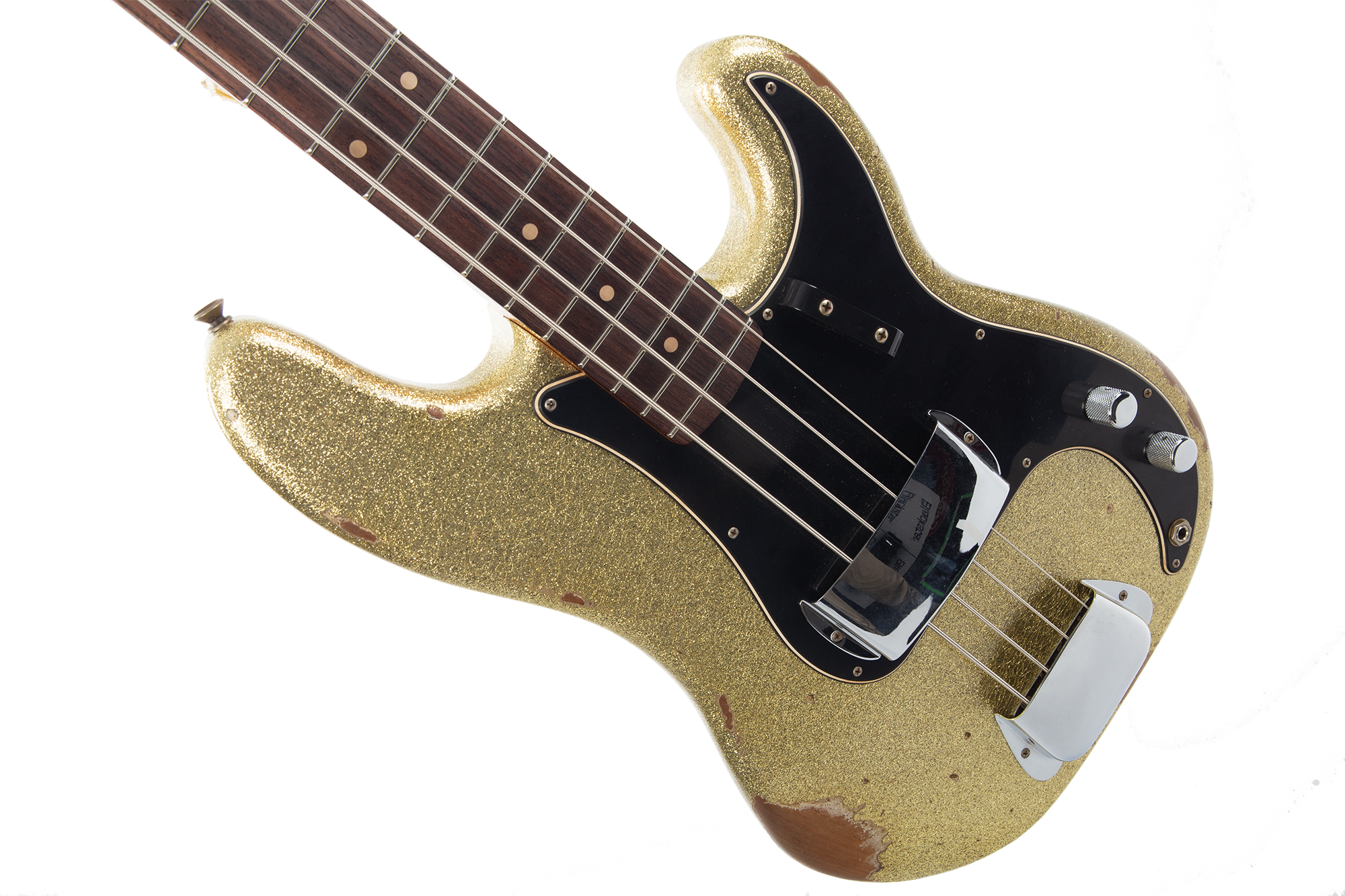 60 Precision Bass Relic RW Gold Sparkle
