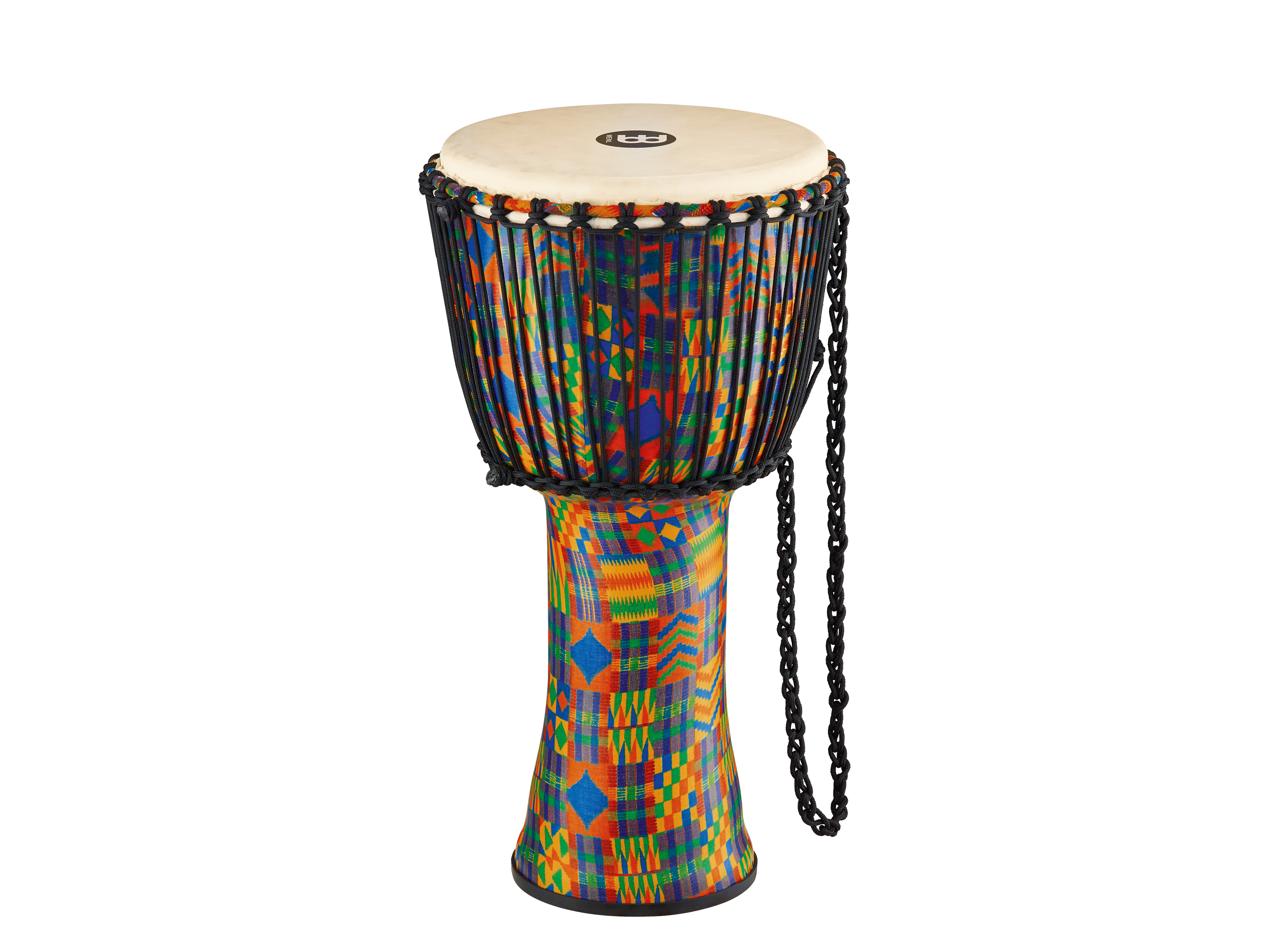 PADJ2-L-G Travel Series African Djembe - Kenyan Quilt Large - Naturfell