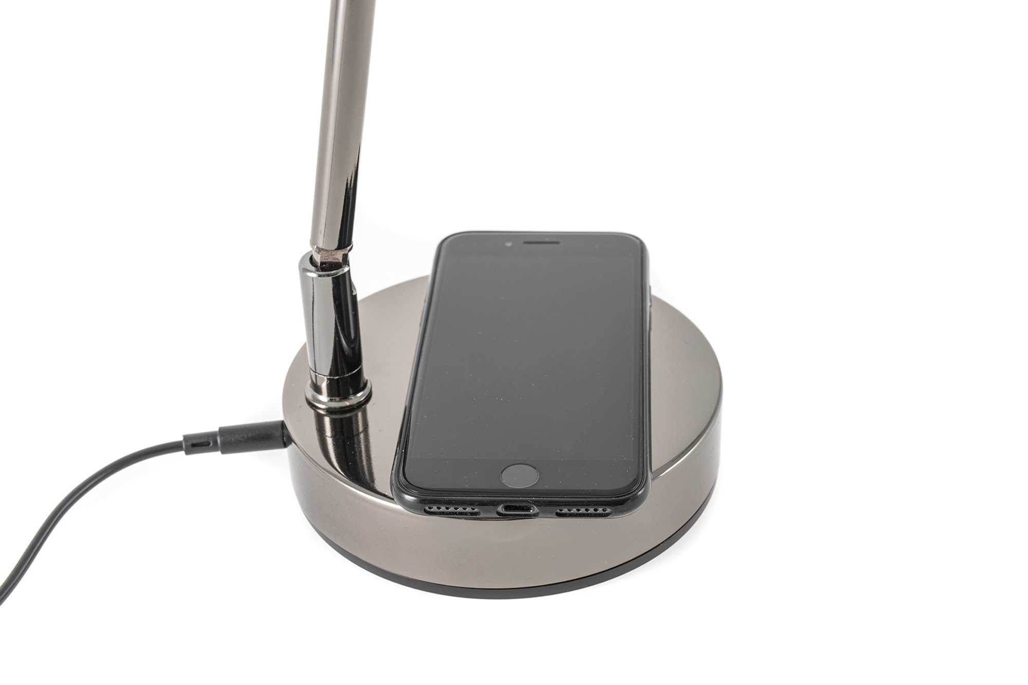 Pianoleuchte PL78 schwarz chrom