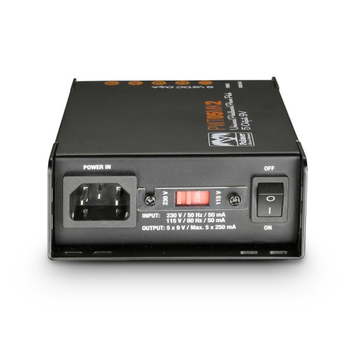 MI PWT 05 MK 2 Universelles 9V-Netzteil für Pedalboards 5 Ausgänge MI PWT 05 MK 2 Universelles 9V-Netzteil für Pedalboards 5 Ausgänge