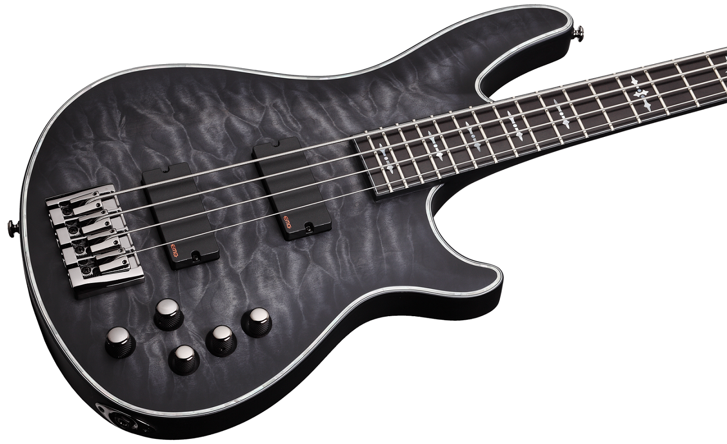 Hellraiser Extreme-4 See-Thru Black Satin Hellraiser Extreme-4 See-Thru Black Satin