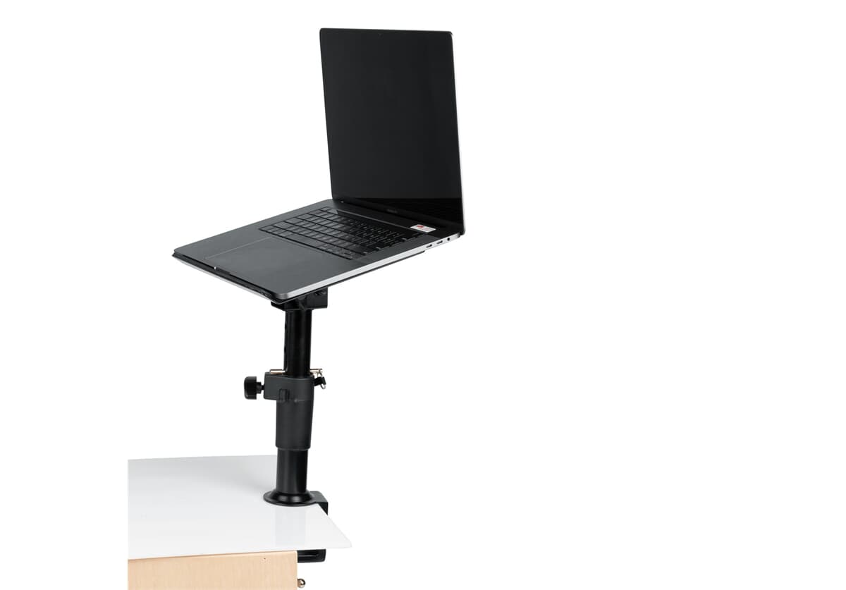 Clampable Laptop And Accessory Stand