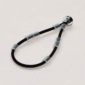 Knotenband 70mm black