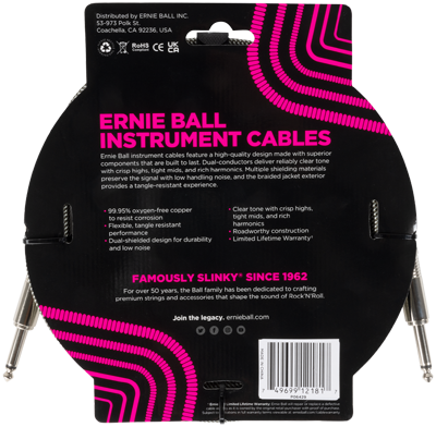 Instrumentenkabel Silver Fox 3,05m