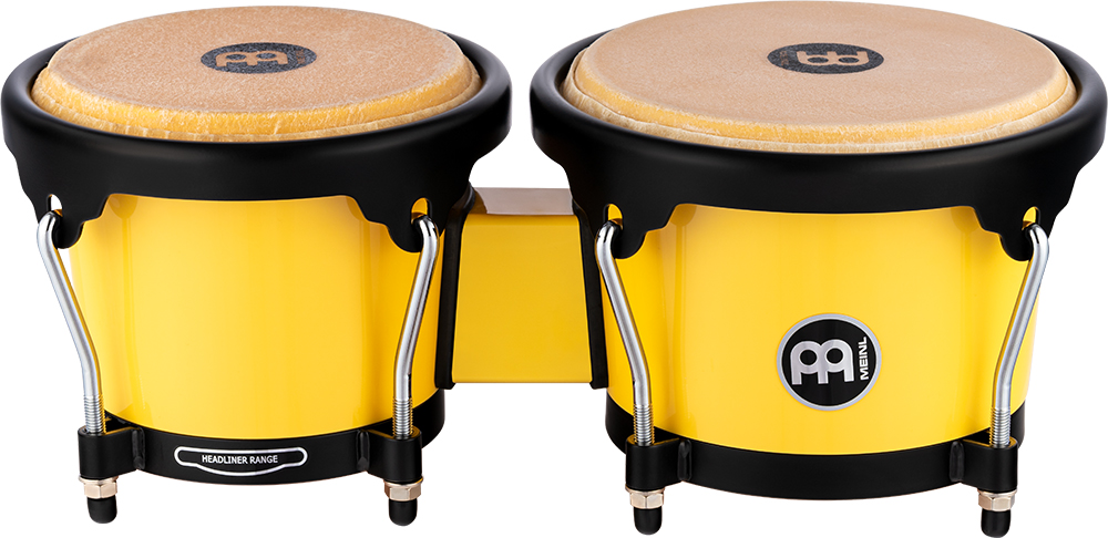 HB50IY Journey Series Bongo -6 1/2" & 7 1/2" Illuminating Yellow