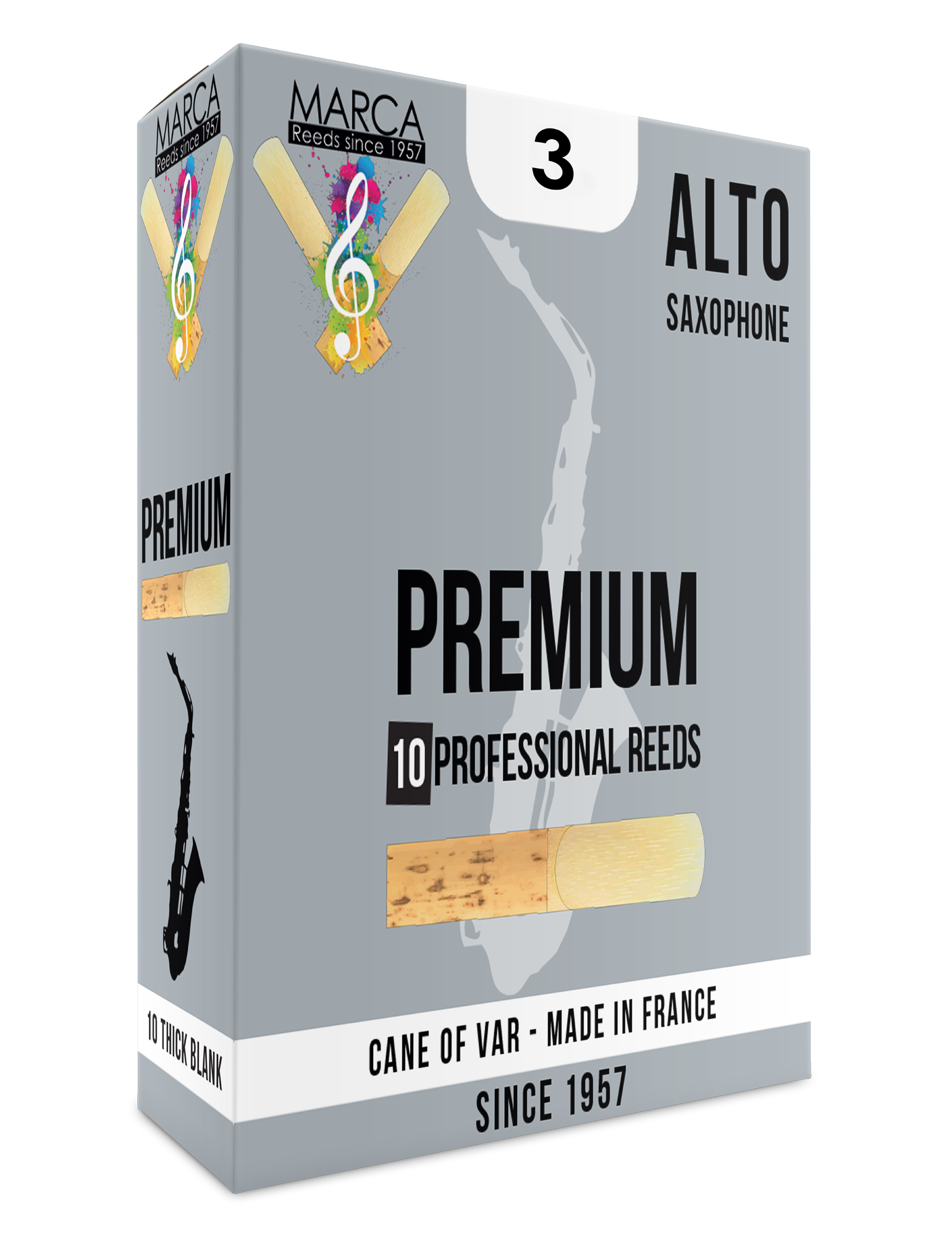 Premium Altsaxophon 3,0 10er Packung