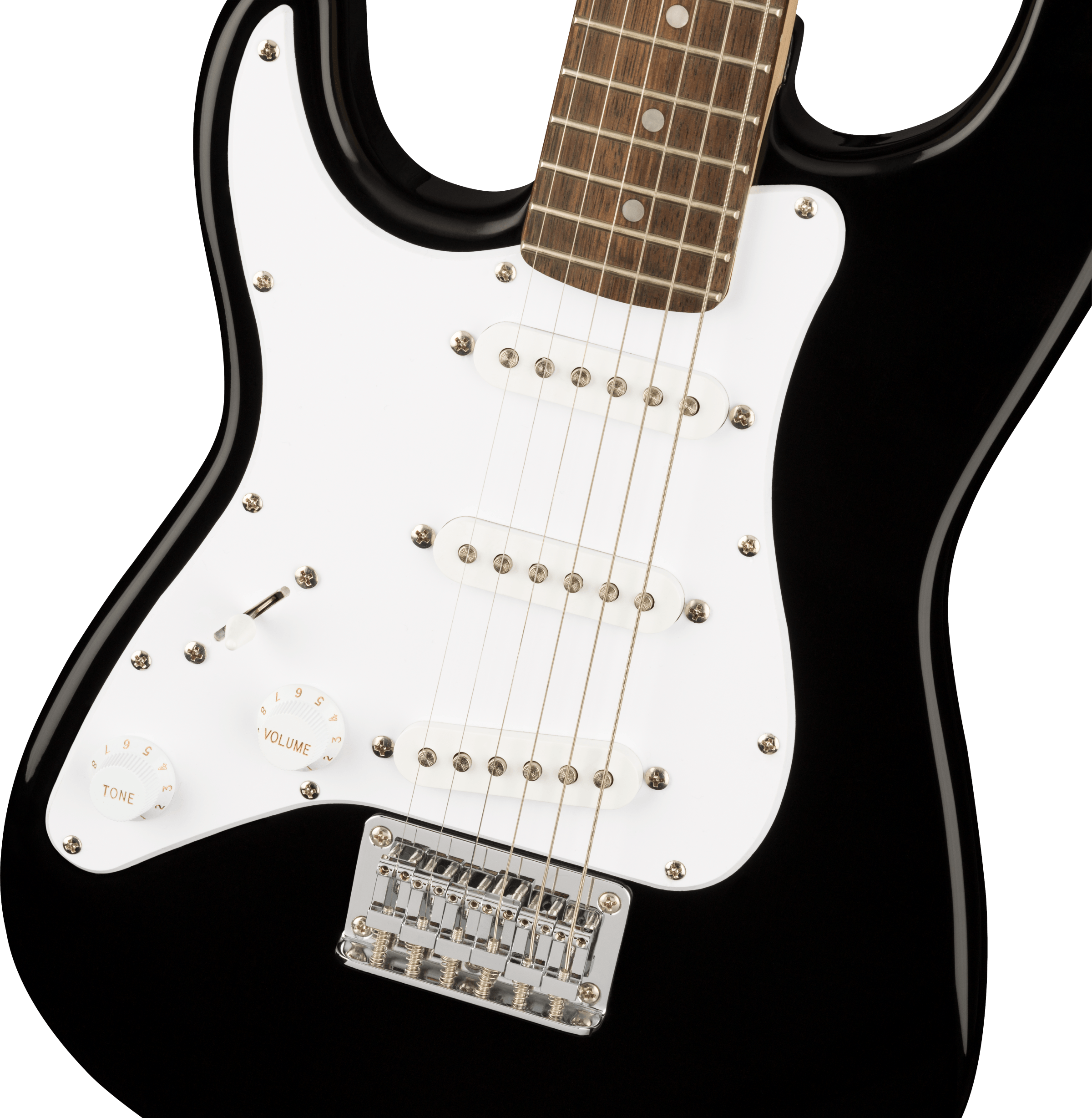 Mini Stratocaster Left-Handed Black