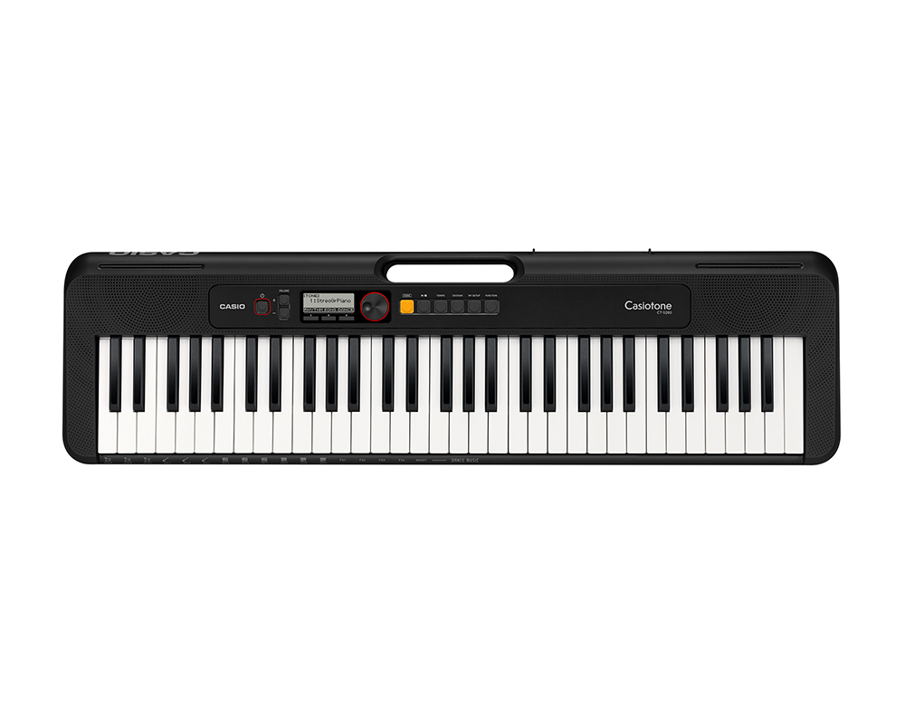 CT-S200 BK Set inkl. Stativ, Kopfhörer, Keyboardschule, original Netzteil Farbe schwarz