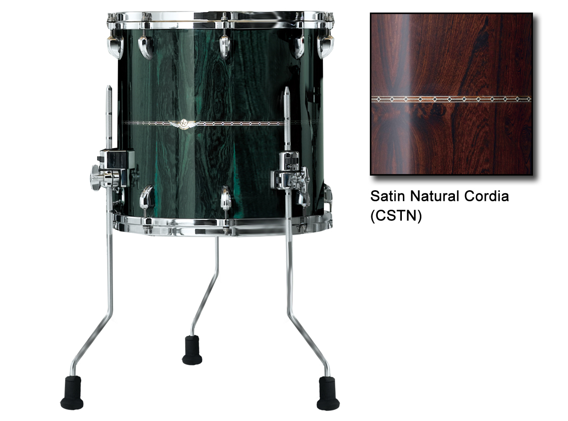 Star Bubinga Floortom 14"x14" CSTN Satin Natural Cordia