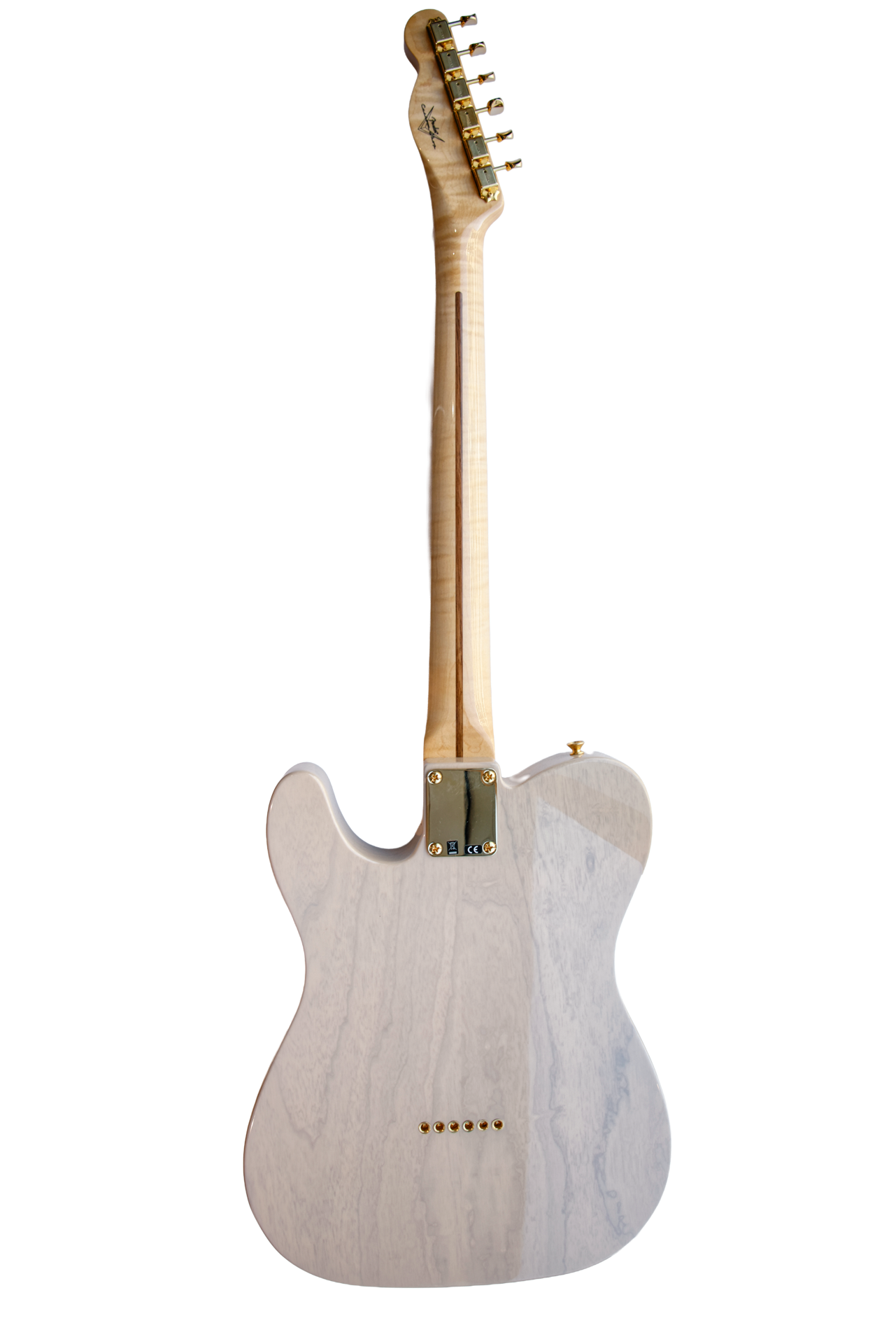 1952 Telecaster NOS Dirty White Blonde on Maple Burl Top