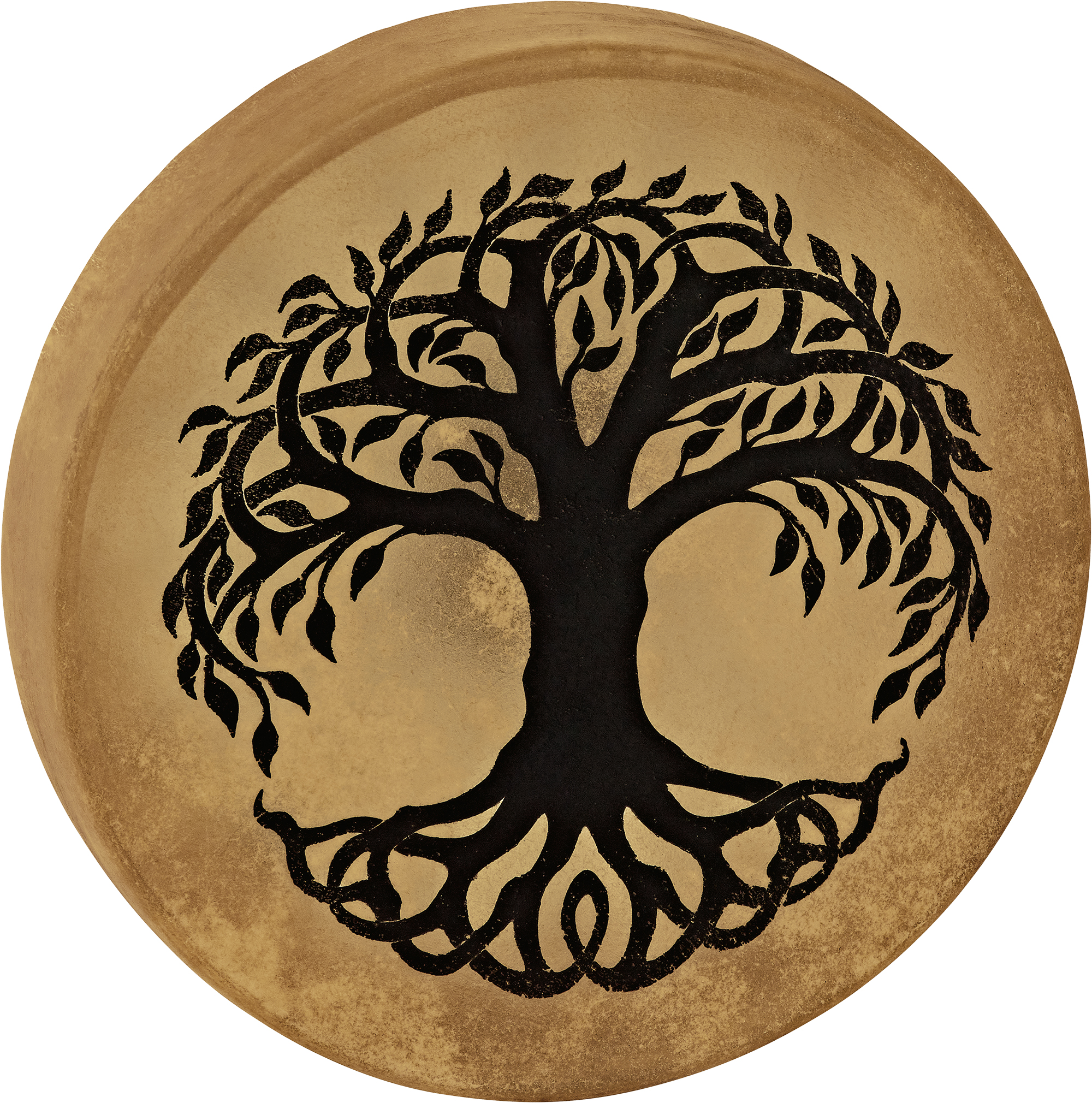 HOD15-TOL Native American-Style Hoop Drum - 15" / 38 cm / Tree of Life