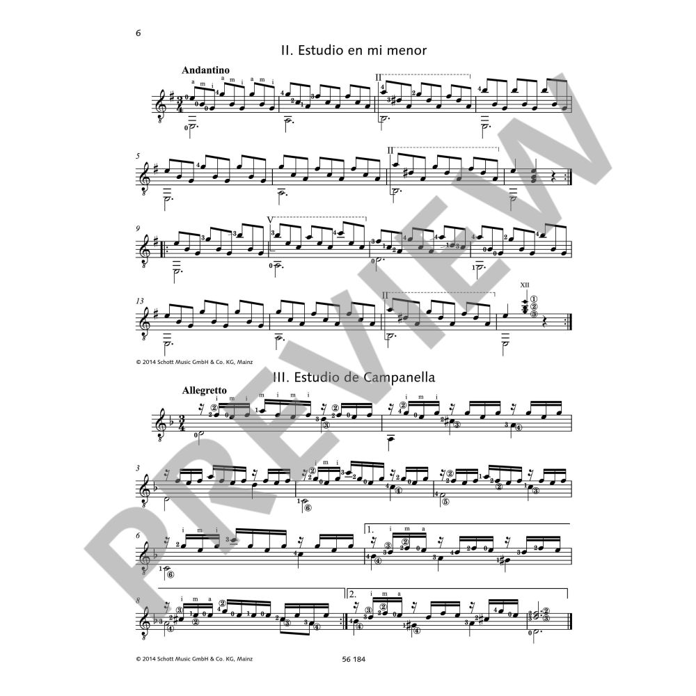 Tárrega for Guitar