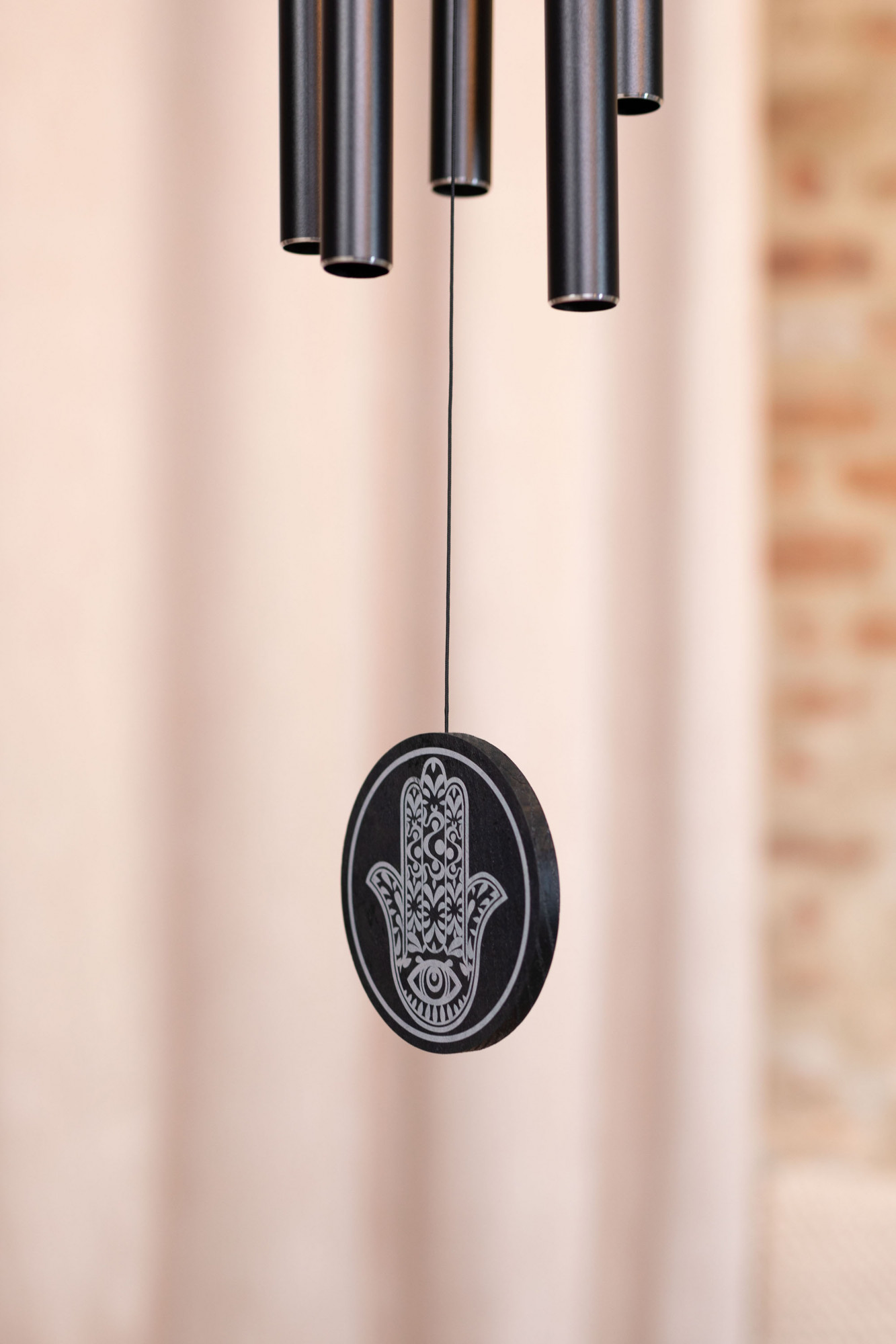 HMC36BK Sonic Energy Hamsa Meditation Chime, 36" / 90 cm, 432 Hz, schwarz HMC36BK Sonic Energy Hamsa Meditation Chime, 36" / 90 cm, 432 Hz, schwarz