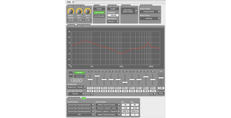 SA 270 - One Series EQ2 Programmable Equalizer