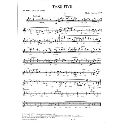 Take five es-moll