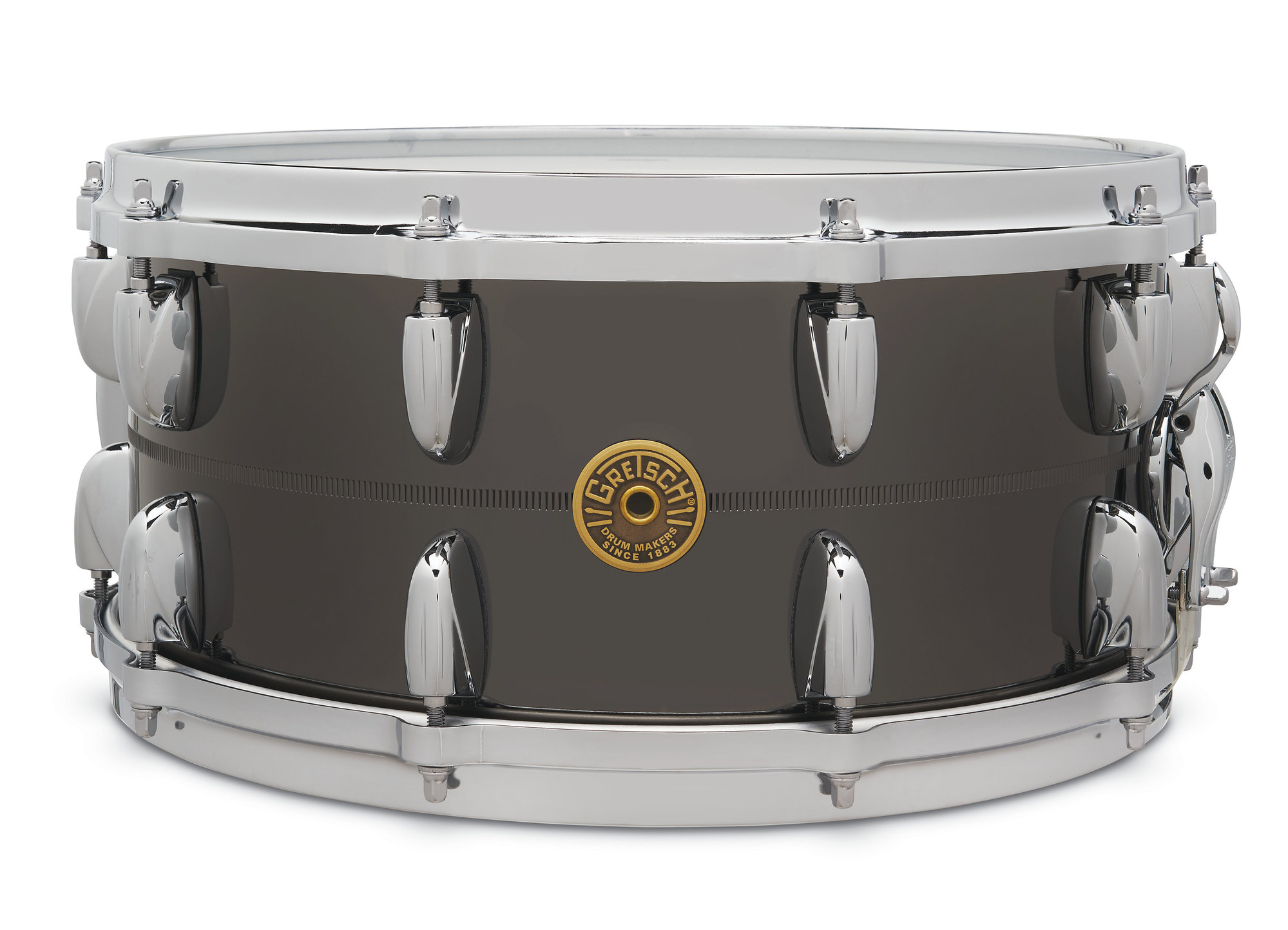 G4169BBRBN Black Nickel over Bell Brass Snare 14"x6,5" Limited Edition