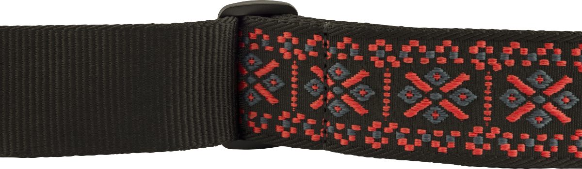 Pasadena Woven Strap Lattice Red