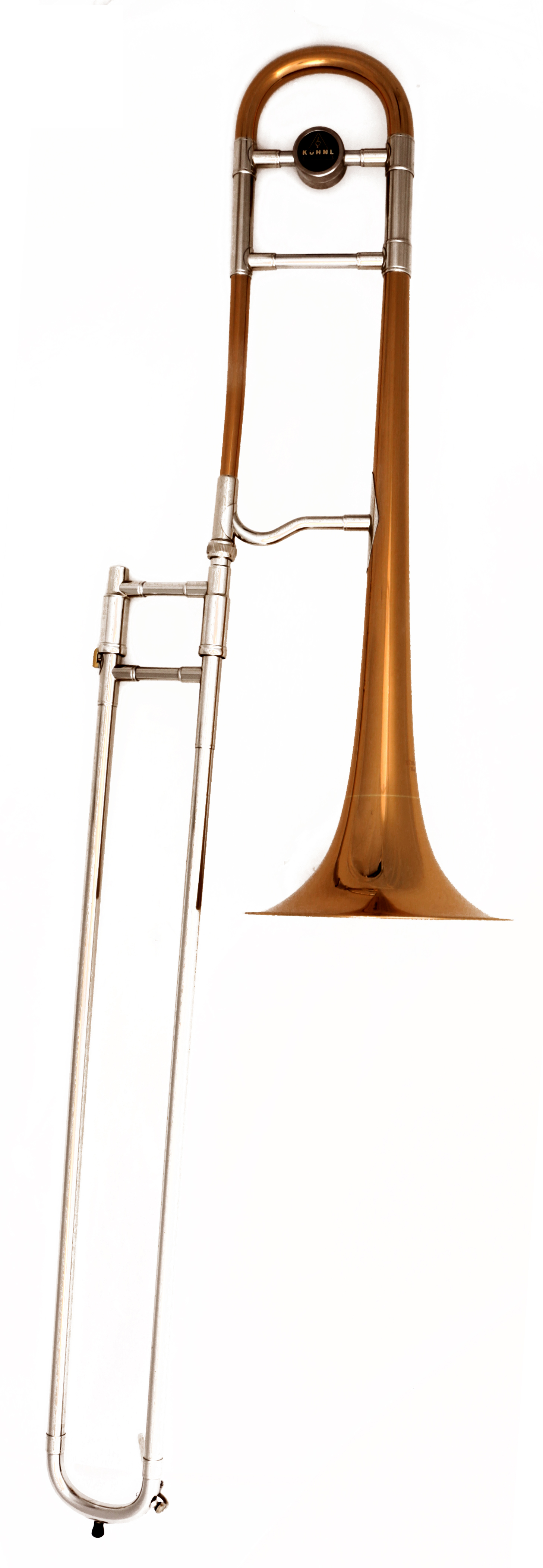 134 G Bb-Tenorposaune mit Leichtetui Goldmessing