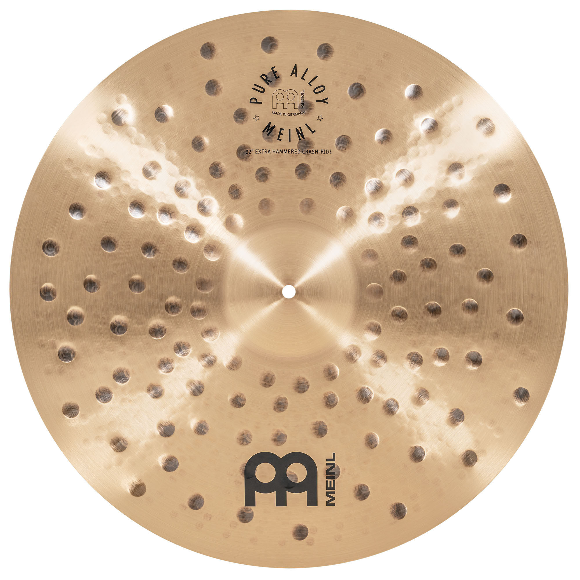 PA22EHCR Pure Alloy 22" Crash-Ride Extra Hammered, Traditional