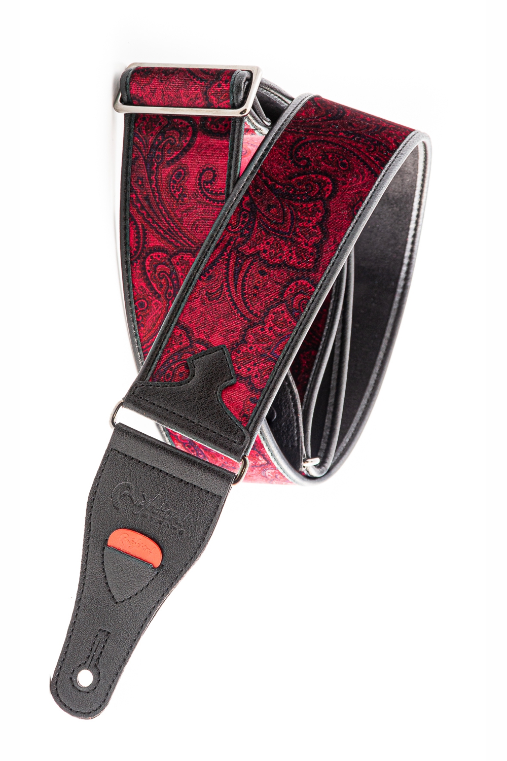 TALISMAN T-Paisley velvet red