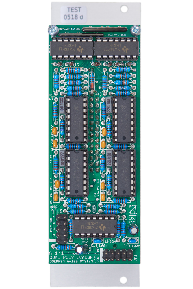 A-141-4 Quad Poly VCADSR