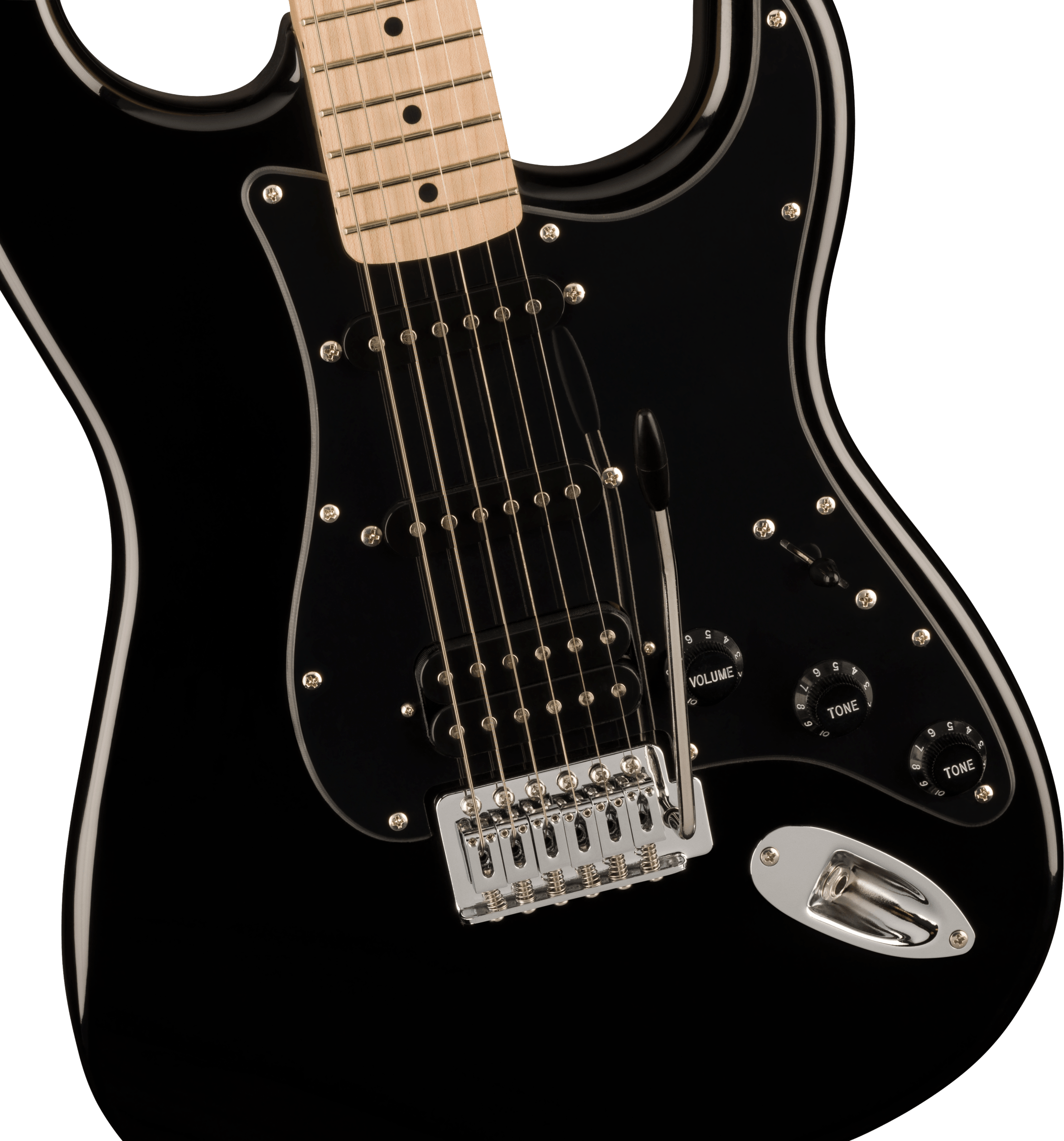 Sonic Stratocaster HSS MN Black