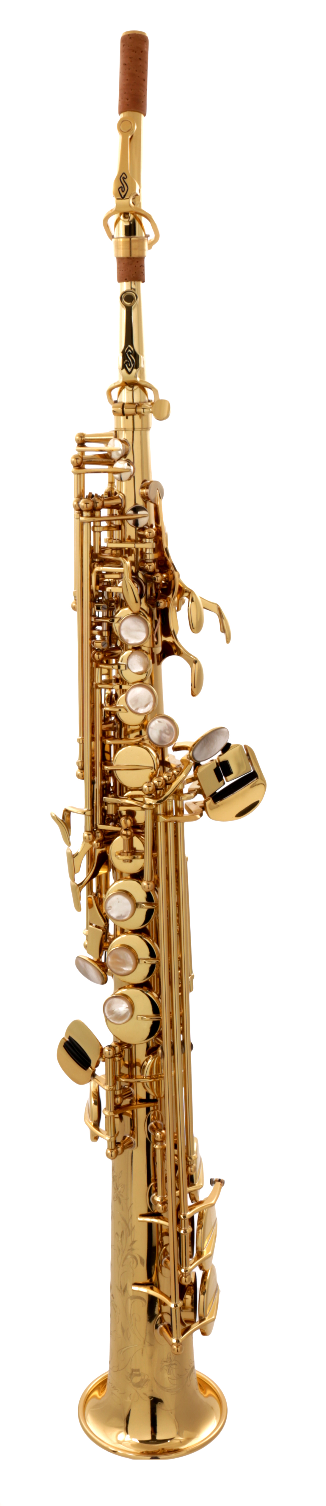 Serie III Sopransaxophon Goldlack SE-S3L