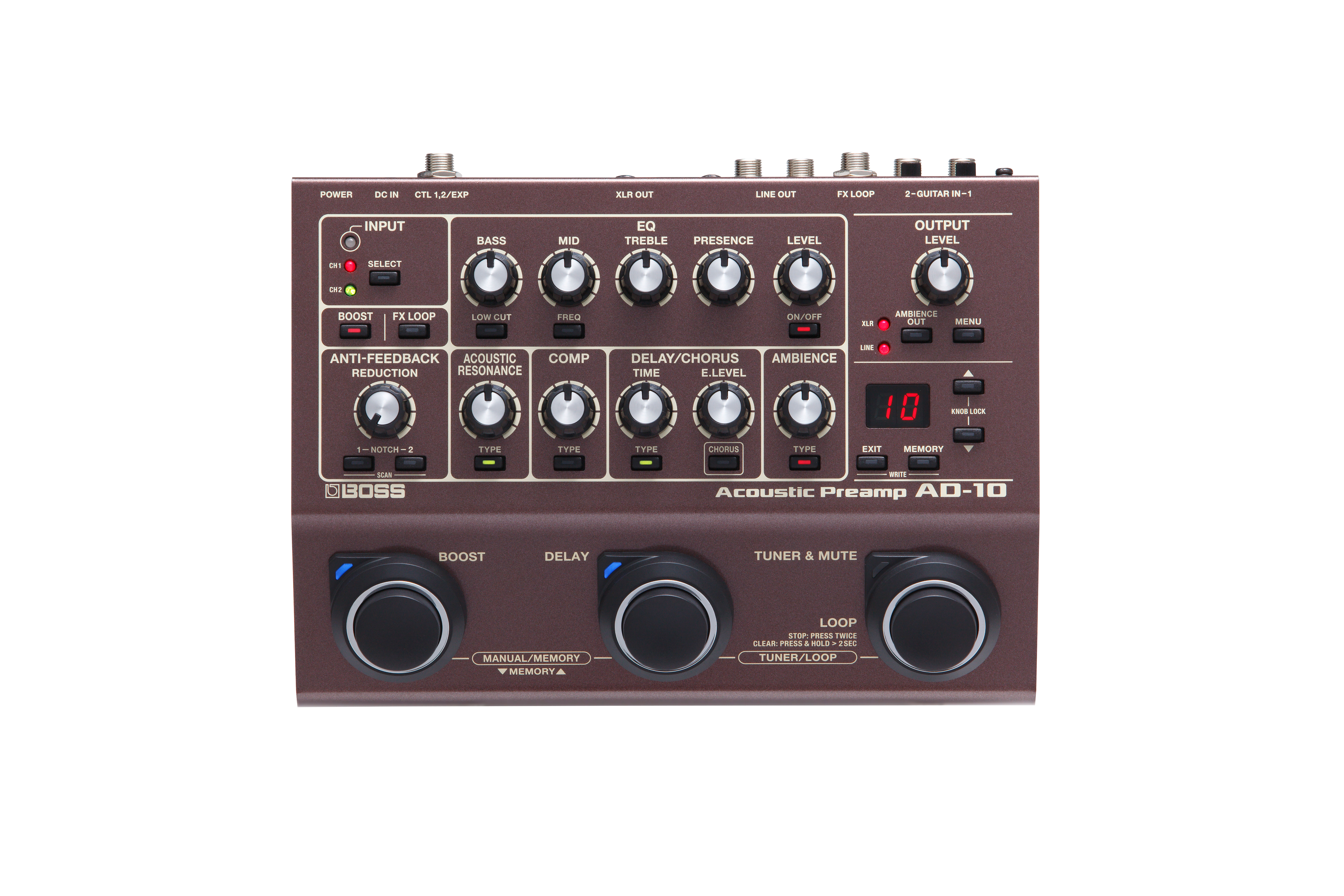 AD-10 Acoustic Preamp/FX