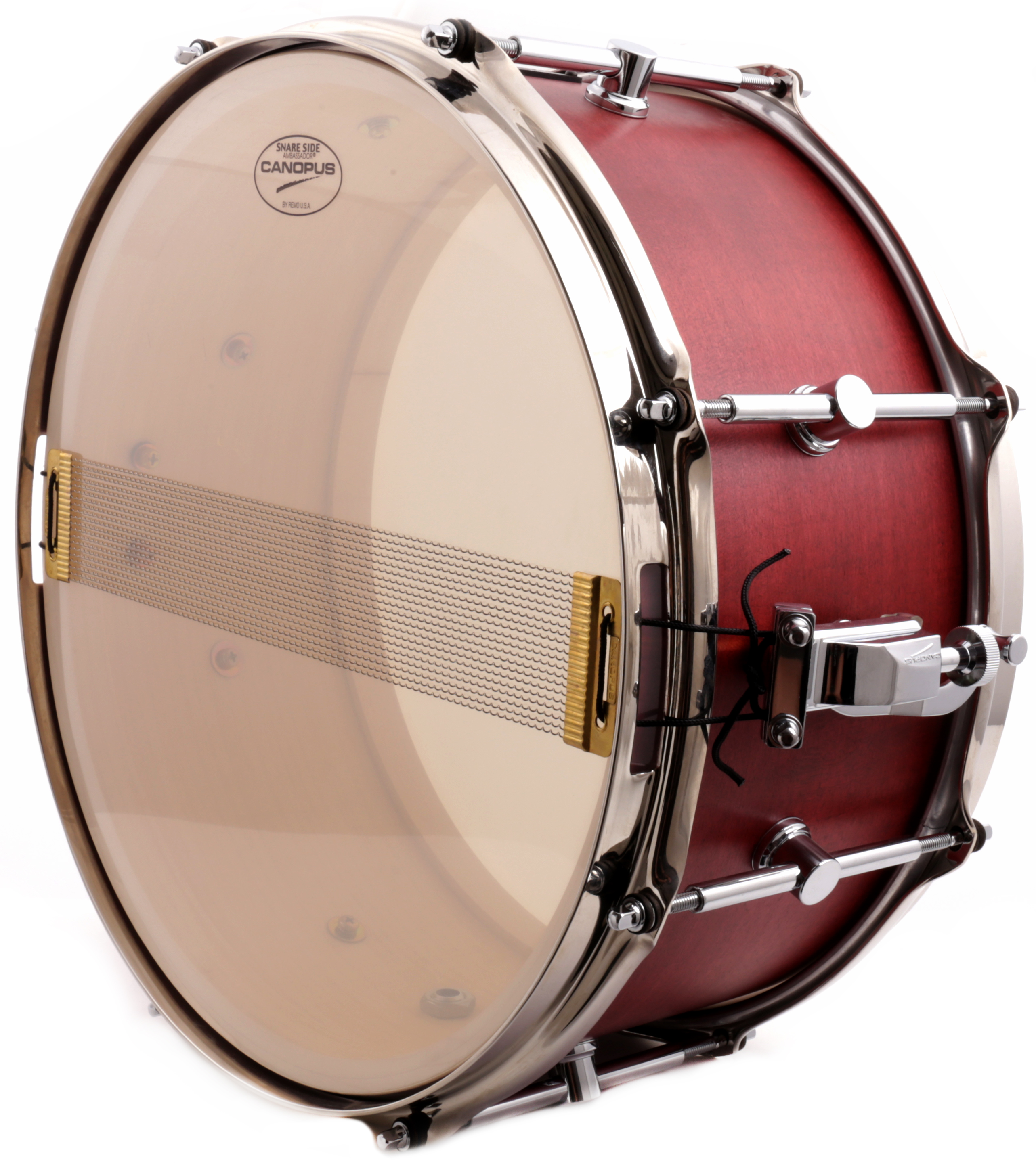 1-Ply Soft Maple Snare 14x6,5 SSSM-1465SH Walnut Oil 1-Ply Soft Maple Snare 14x6,5 SSSM-1465SH Walnut Oil